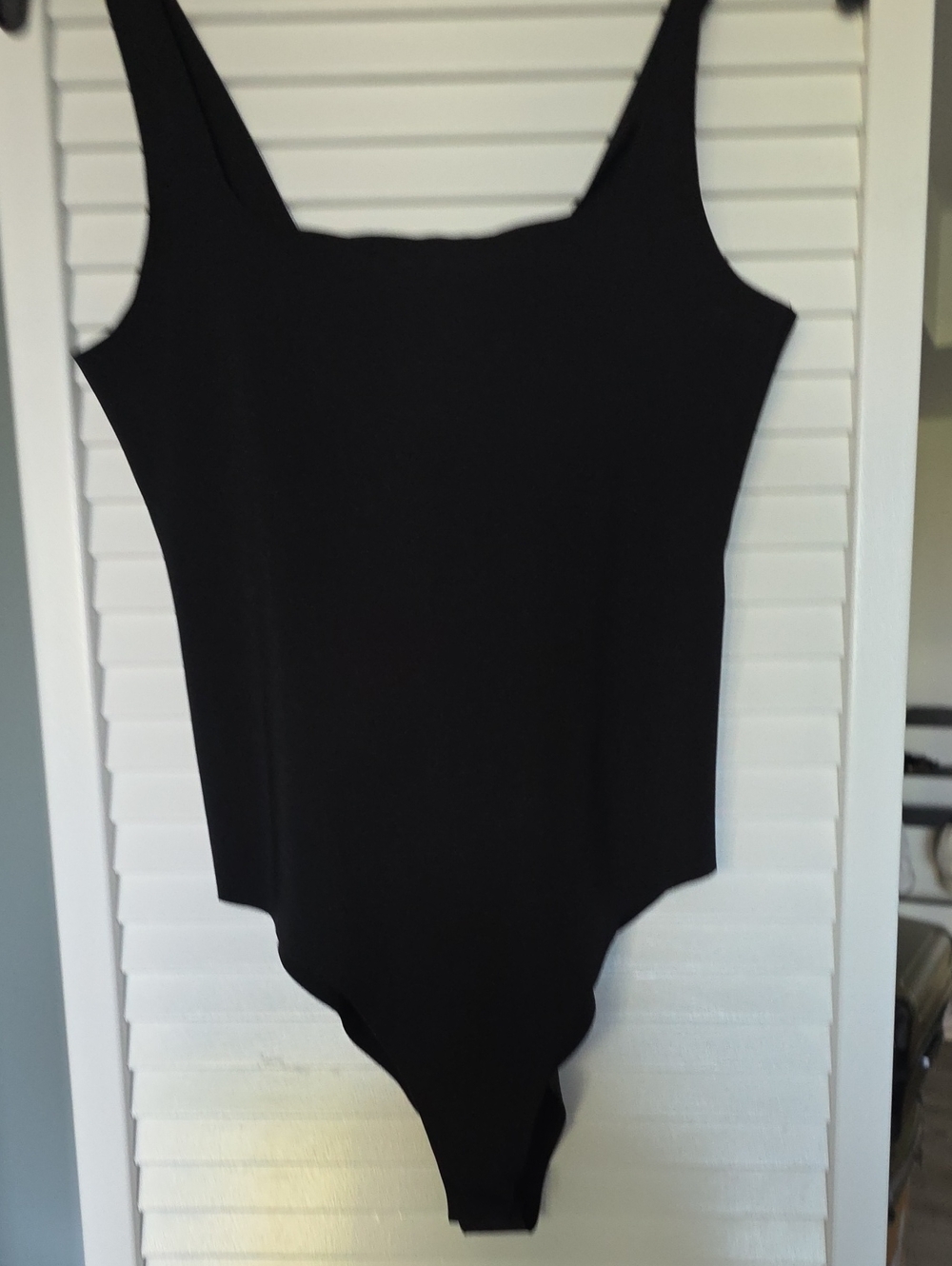 Zara Black One-Piece Bodysuit